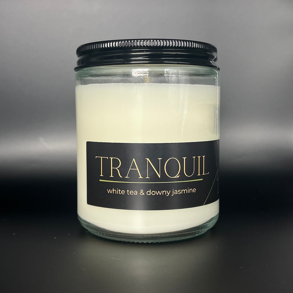 Tranquil Candle - White Tea & Downy Jasmine
