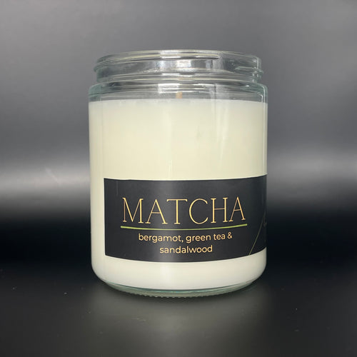 Matcha Candle - Bergamot, Green Tea & Sandalwood